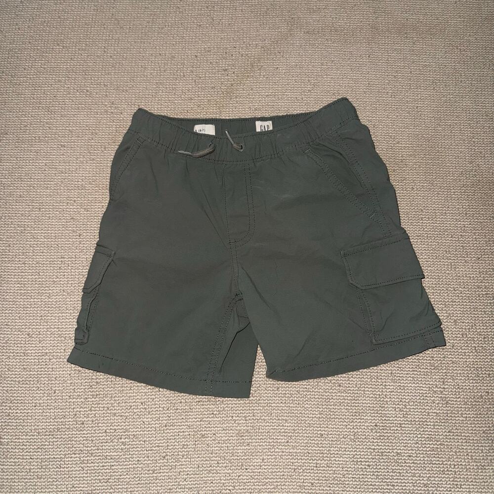GAP Kids Cargo Shorts Olive Green Size 6-7